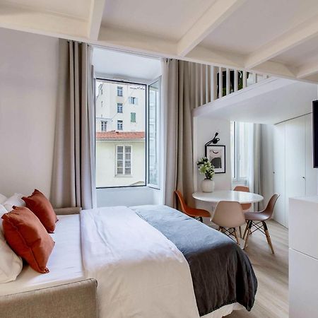 Suede Promenade Duplex Apartment At 1 Min From The Sea 2 Bathrooms Nice Exterior photo