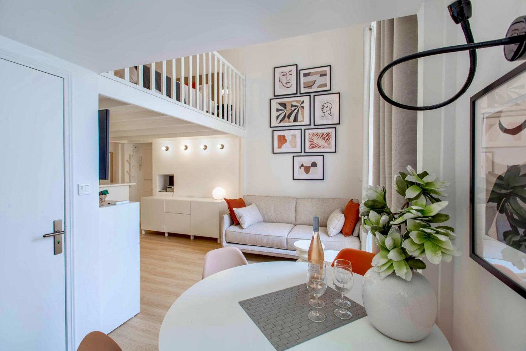 Suede Promenade Duplex Apartment At 1 Min From The Sea 2 Bathrooms Nice Exterior photo